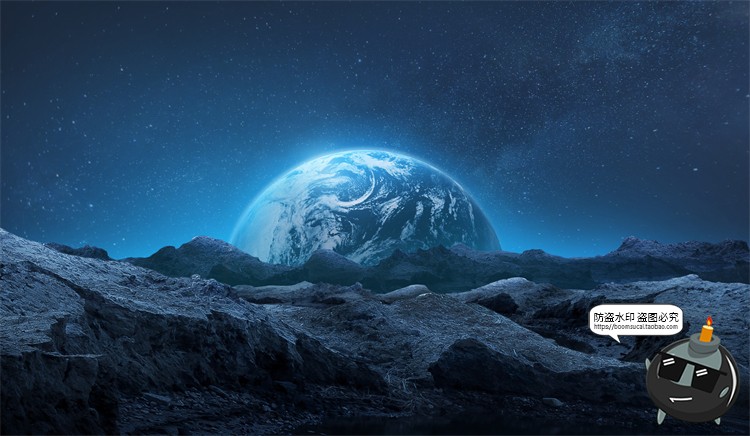 图片[11]-未来科幻宇航员火箭航天宇宙卫星主视觉海报PSD分层模板PS素材-设计猿