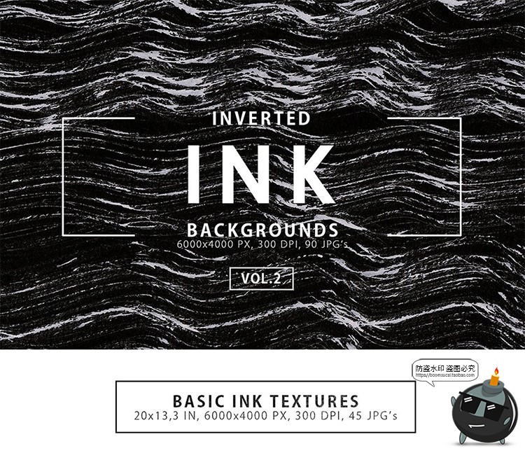 图片[1]-90个嘈杂潮流质感磨痕粗犷粗糙背景海报包装纹理底纹JPG图片素材-设计猿