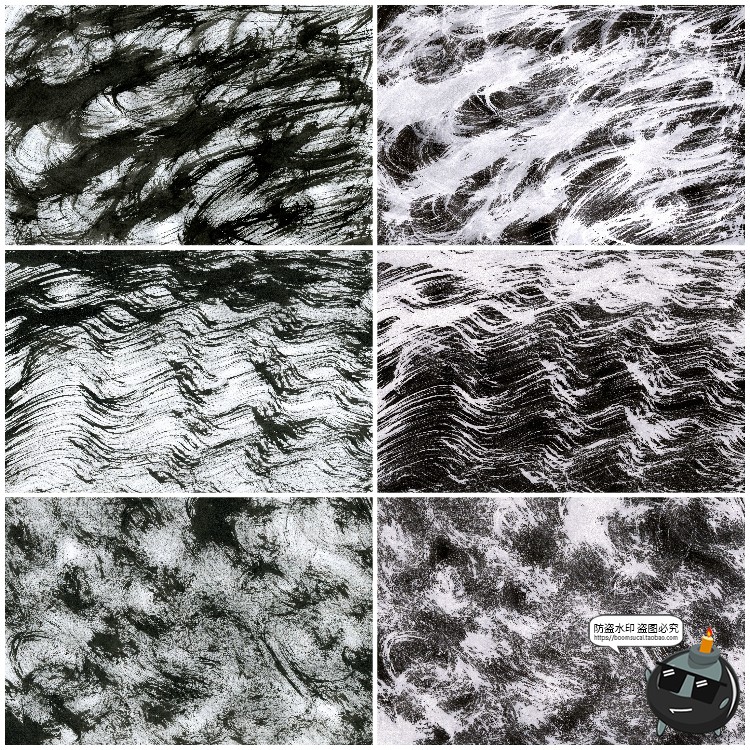 图片[7]-90个嘈杂潮流质感磨痕粗犷粗糙背景海报包装纹理底纹JPG图片素材-设计猿