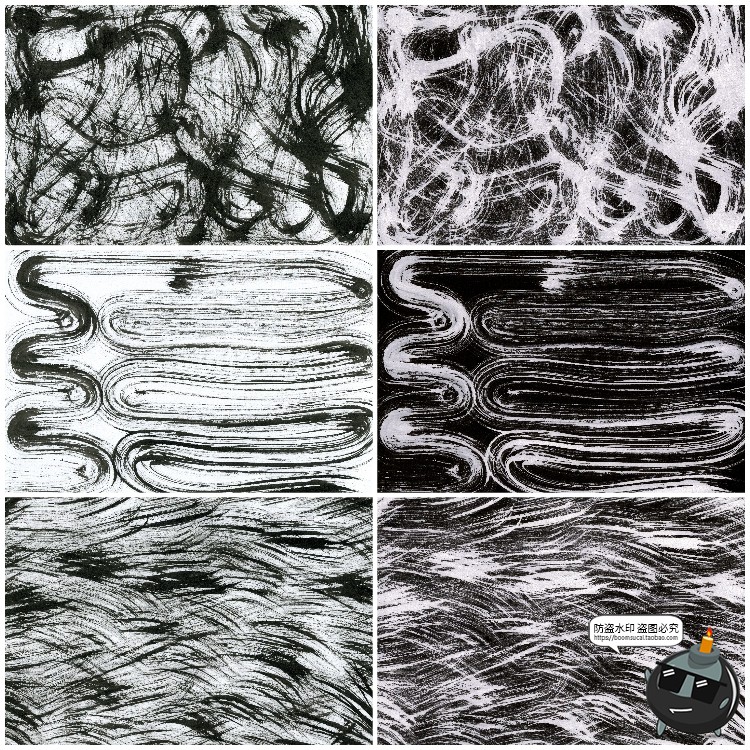 图片[18]-90个嘈杂潮流质感磨痕粗犷粗糙背景海报包装纹理底纹JPG图片素材-设计猿