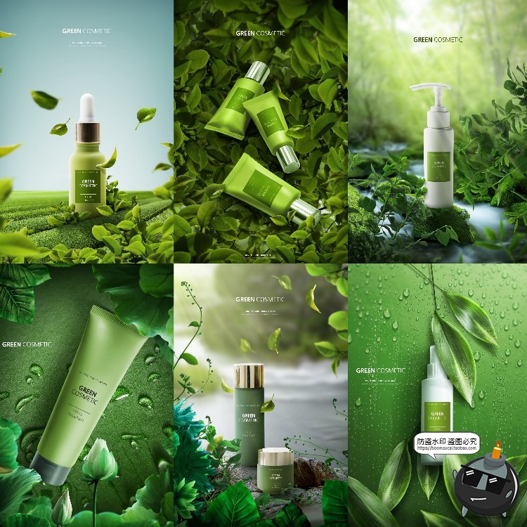 图片[11]-美妆化妆品护肤品保养品喷雾包装瓶子海报宣传广告PSD模板PS素材-设计猿