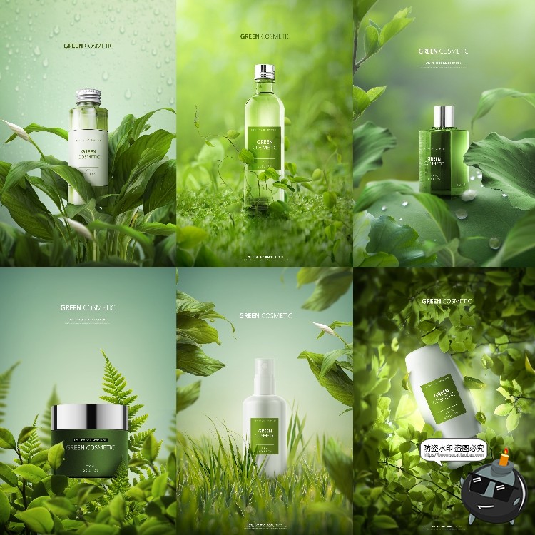 图片[12]-美妆化妆品护肤品保养品喷雾包装瓶子海报宣传广告PSD模板PS素材-设计猿