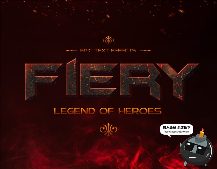 图片[4]-恐怖阴森森林鬼屋惊悚海报字体特效图层ASL样式PSD模板设计PS素材-设计猿