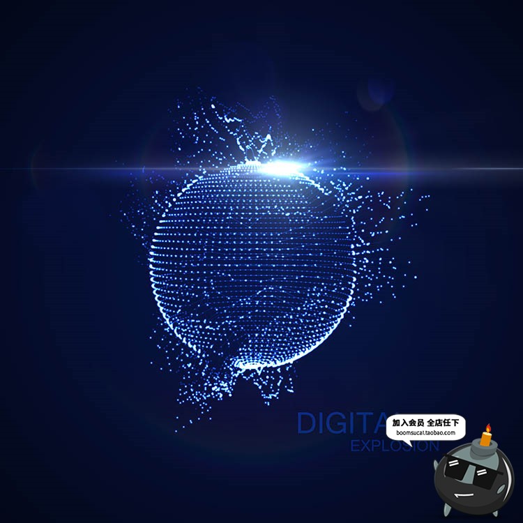 图片[10]-光效地球球体线条眩光粒子炫光光科技亮光AI矢量特效素材背景底纹-设计猿