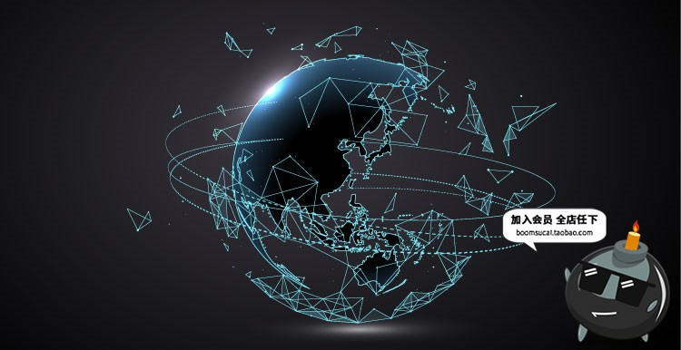 图片[10]-科技信息通讯IT数据人工人脑智能大数据AI背景展板海报设计素材-设计猿