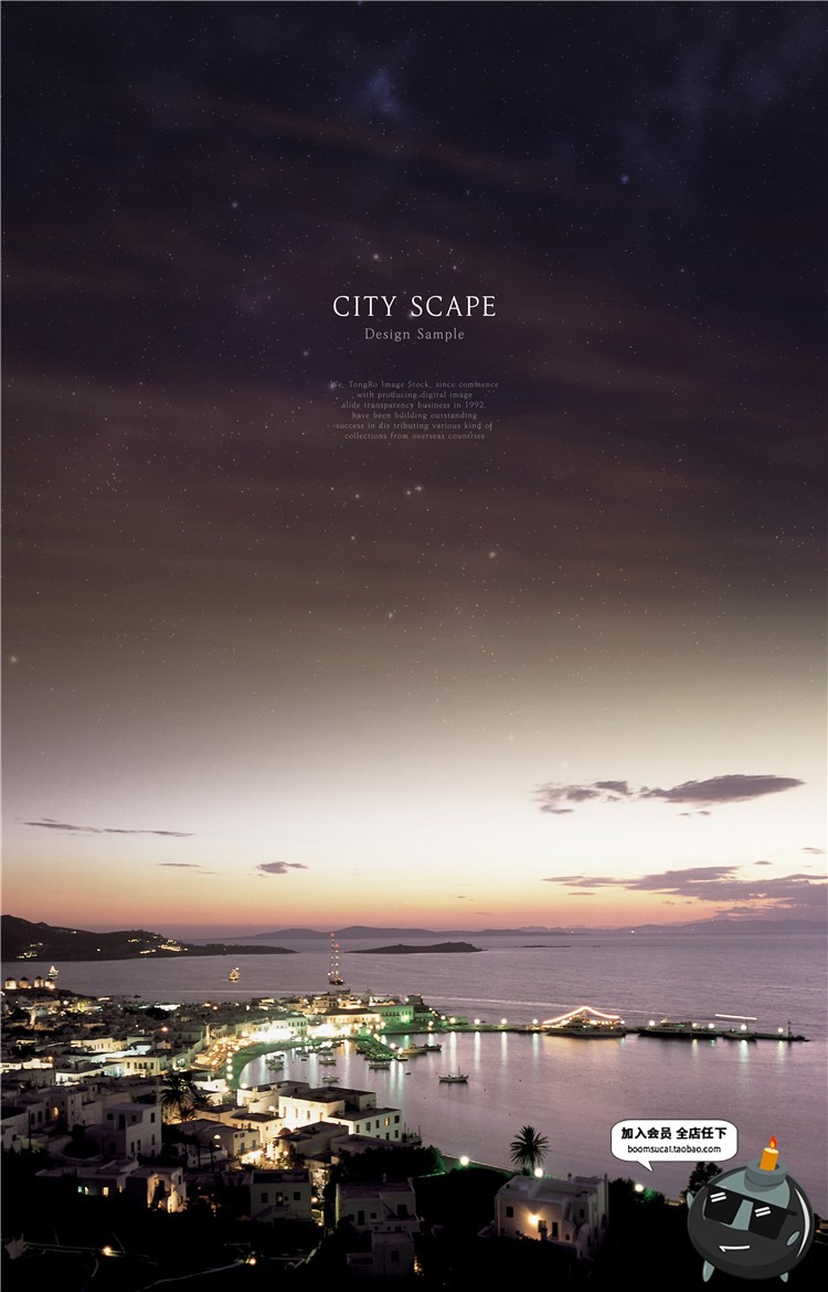 图片[11]-繁华现代发达城市天空夜景夜空地产广告海报背景PSD模板设计素材-设计猿