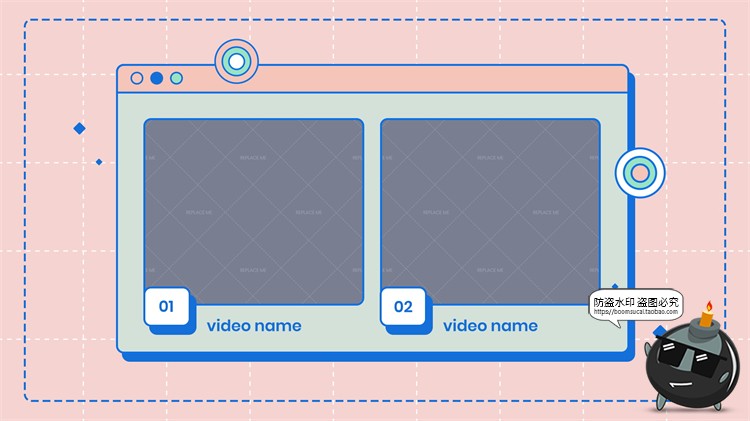 图片[25]-电脑窗口界面复古趣味流行边框海报横幅封面排版边框PSD模板素材-设计猿