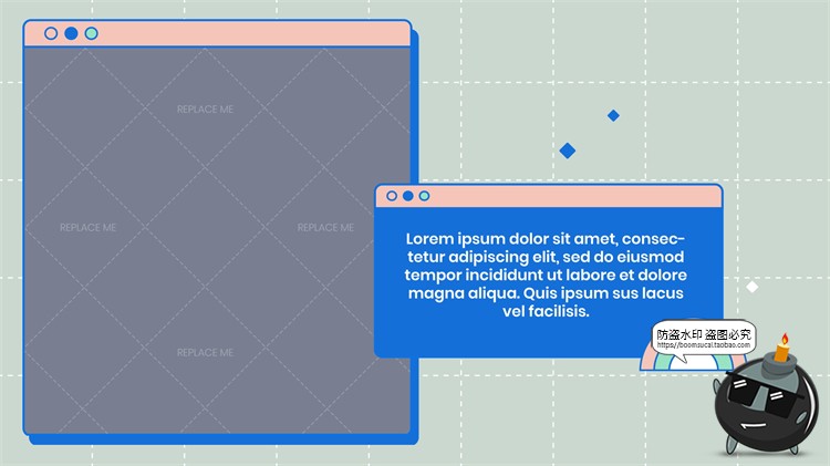 图片[26]-电脑窗口界面复古趣味流行边框海报横幅封面排版边框PSD模板素材-设计猿