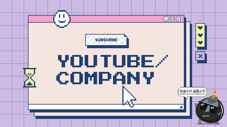 图片[37]-电脑窗口界面复古趣味流行边框海报横幅封面排版边框PSD模板素材-设计猿