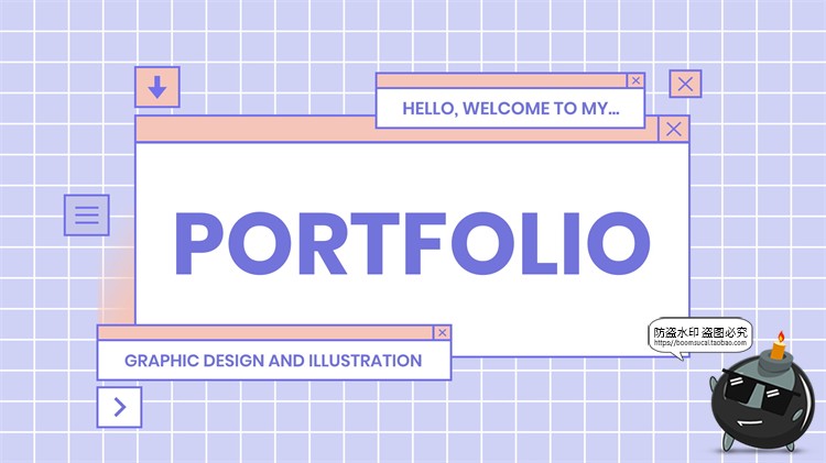 图片[42]-电脑窗口界面复古趣味流行边框海报横幅封面排版边框PSD模板素材-设计猿