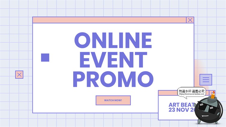 图片[43]-电脑窗口界面复古趣味流行边框海报横幅封面排版边框PSD模板素材-设计猿