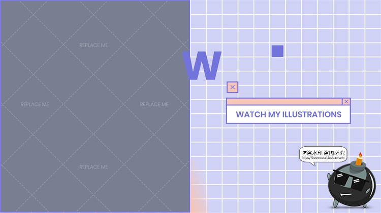 图片[44]-电脑窗口界面复古趣味流行边框海报横幅封面排版边框PSD模板素材-设计猿