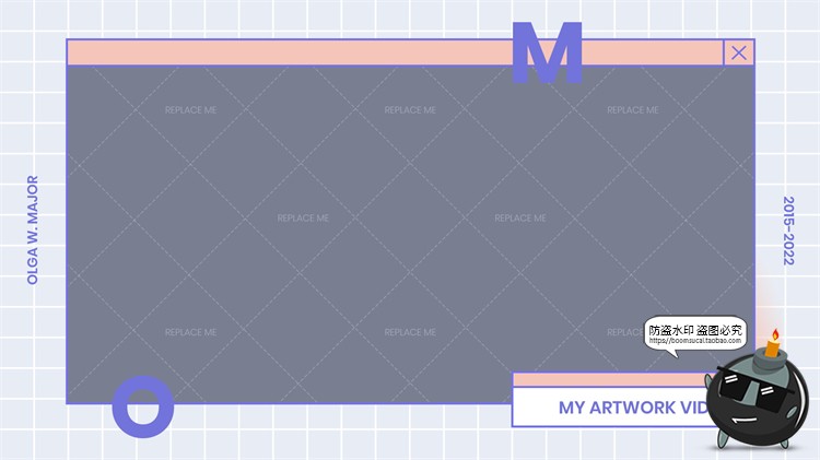 图片[46]-电脑窗口界面复古趣味流行边框海报横幅封面排版边框PSD模板素材-设计猿