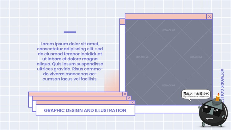 图片[48]-电脑窗口界面复古趣味流行边框海报横幅封面排版边框PSD模板素材-设计猿