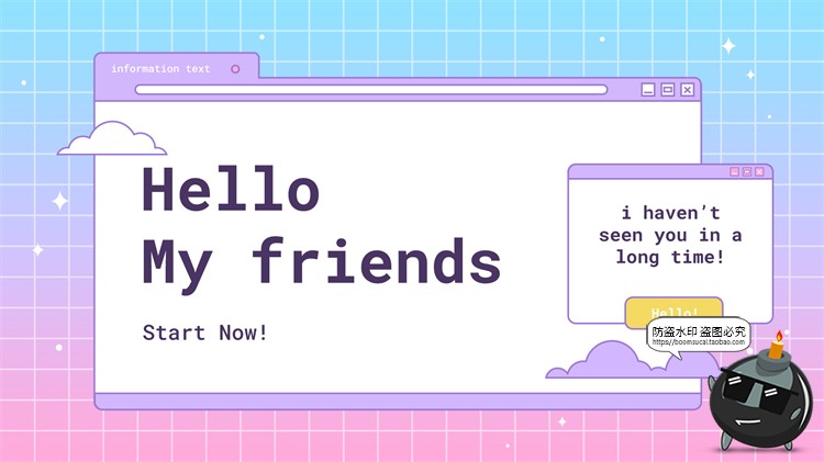 图片[61]-电脑窗口界面复古趣味流行边框海报横幅封面排版边框PSD模板素材-设计猿