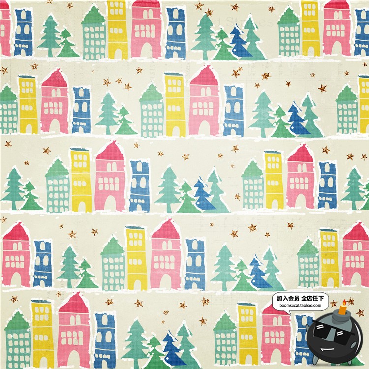 图片[6]-圣诞主题礼品糖果礼物礼盒外包装纸张外观图案纹理JPG高清PS素材-设计猿