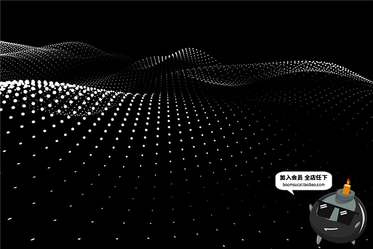 图片[15]-时尚抽象高科技波浪地形起伏背景圆点状底纹纹理PNG免扣设计素材-设计猿