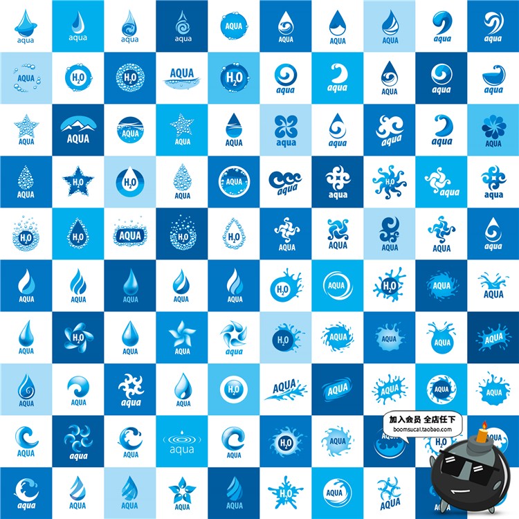 图片[3]-5000款LOGO创意标志图案图标徽章简约品牌AI矢量模板素材图片合集-设计猿