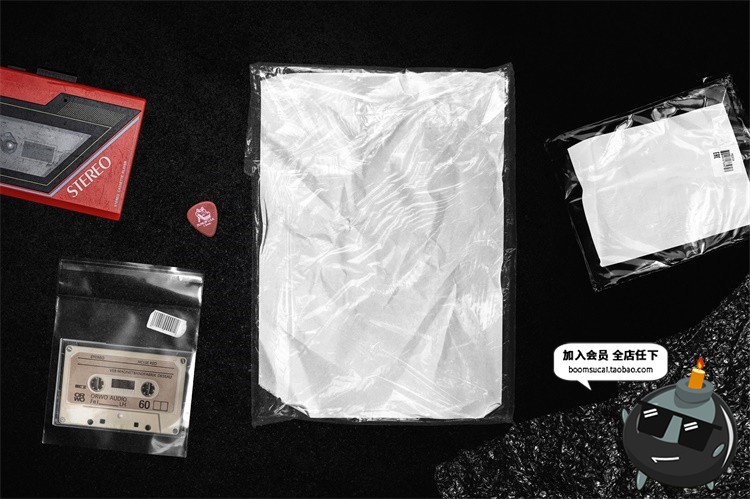 图片[13]-潮流透明气泡膜塑料袋CD光盘磁带包装不干胶贴纸装饰合成PSD素材-设计猿