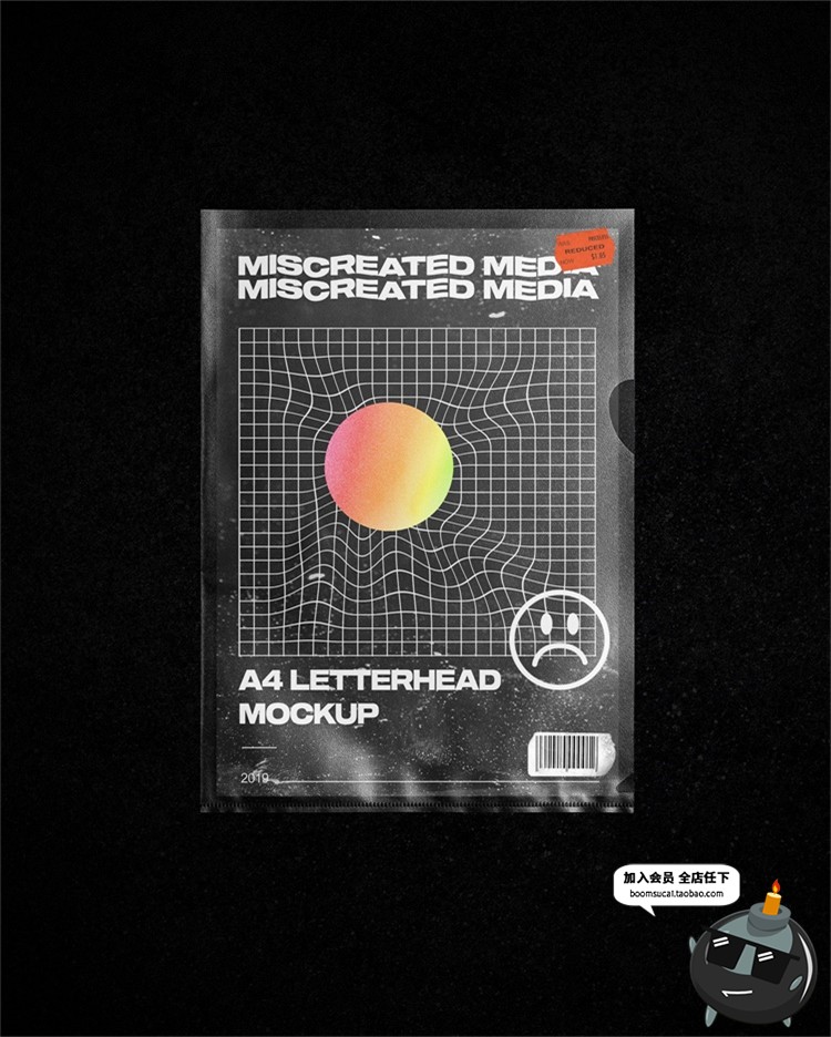 图片[19]-潮流透明气泡膜塑料袋CD光盘磁带包装不干胶贴纸装饰合成PSD素材-设计猿