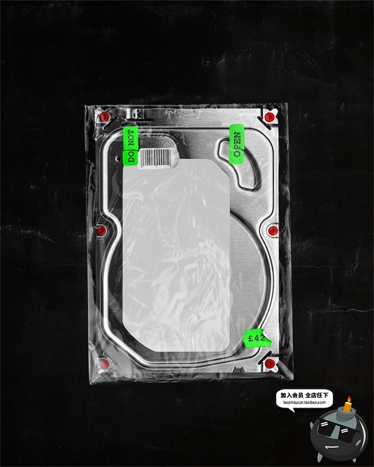 图片[25]-潮流透明气泡膜塑料袋CD光盘磁带包装不干胶贴纸装饰合成PSD素材-设计猿