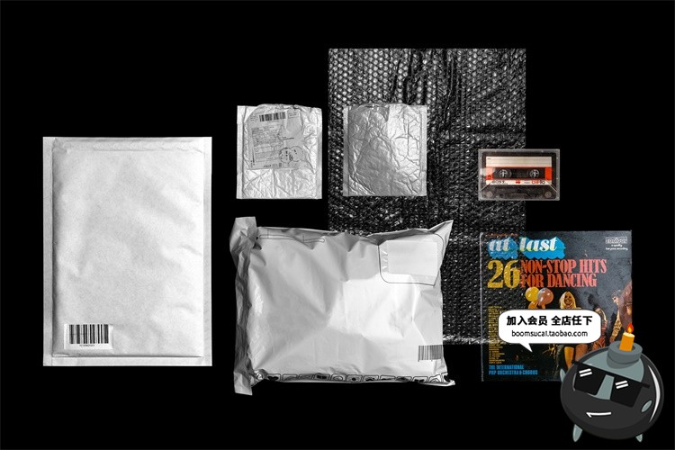 图片[29]-潮流透明气泡膜塑料袋CD光盘磁带包装不干胶贴纸装饰合成PSD素材-设计猿