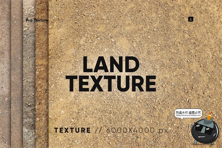 图片[2]-干燥土地土壤地面砂石户外泥土地板纹理背景后期叠加JPG图片素材-设计猿