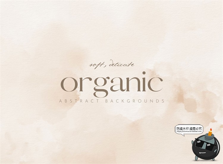 图片[6]-艺术现代优雅水彩清新手绘婚礼请柬包装贺卡背景底纹JPG图片素材-设计猿