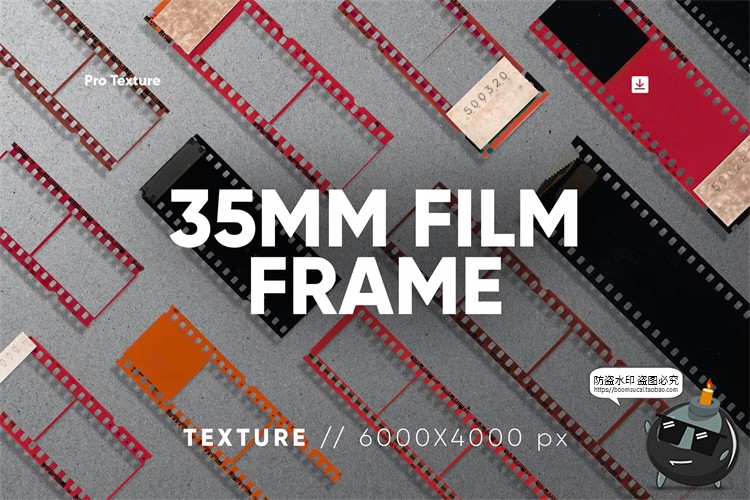 图片[2]-35mm复古电影照片胶卷胶片底片片框背景图片PNG免抠装饰元素素材-设计猿