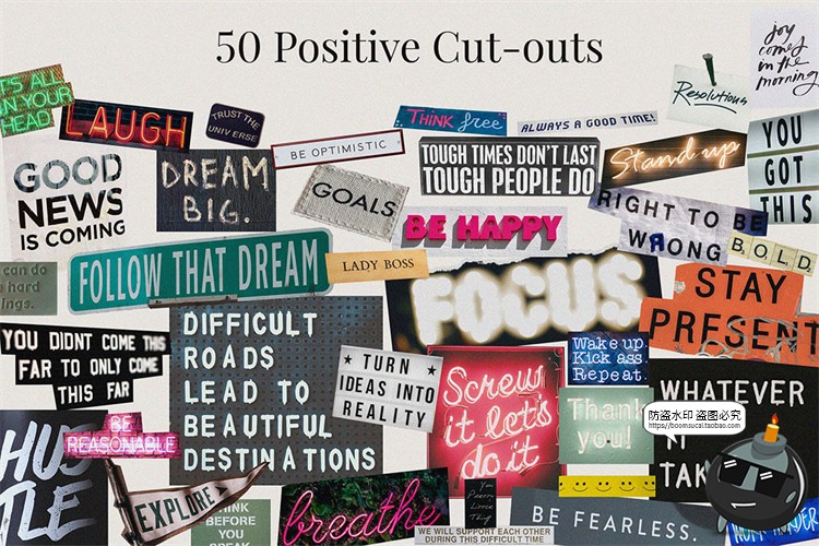 图片[4]-475款潮流怀旧现实主义自然旅行植物复古拼贴剪切画PNG免抠图素材-设计猿