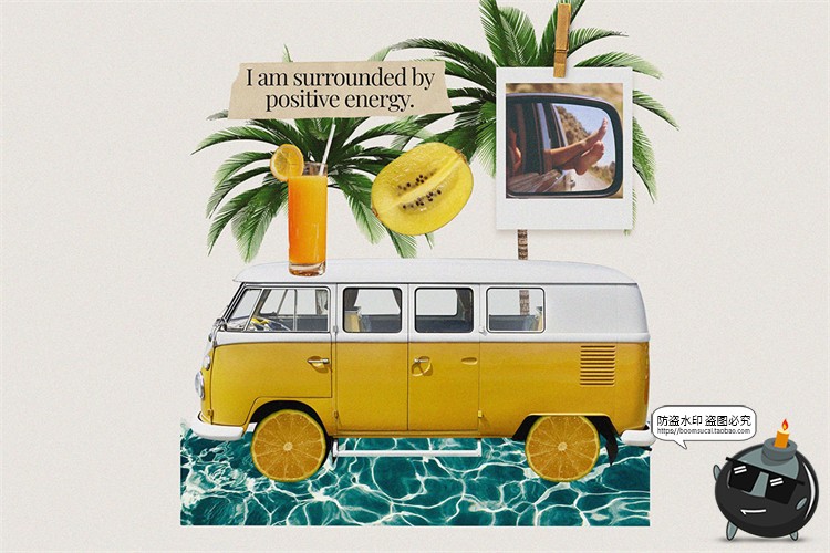 图片[19]-475款潮流怀旧现实主义自然旅行植物复古拼贴剪切画PNG免抠图素材-设计猿