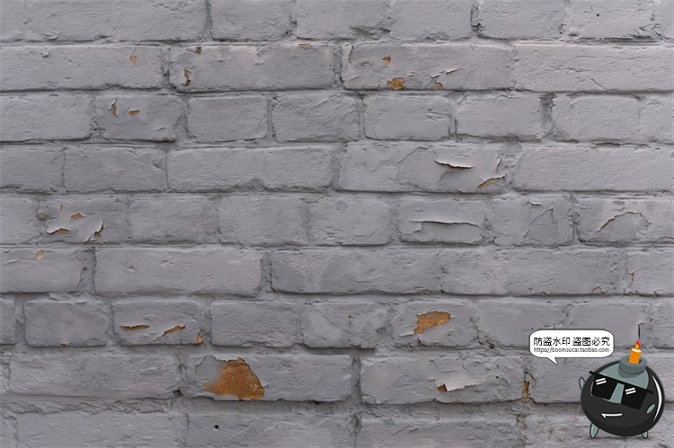 图片[5]-复古灰色石墙石砖岩石砖墙纹理背景磨损老旧破损纹理JPG图片素材-设计猿