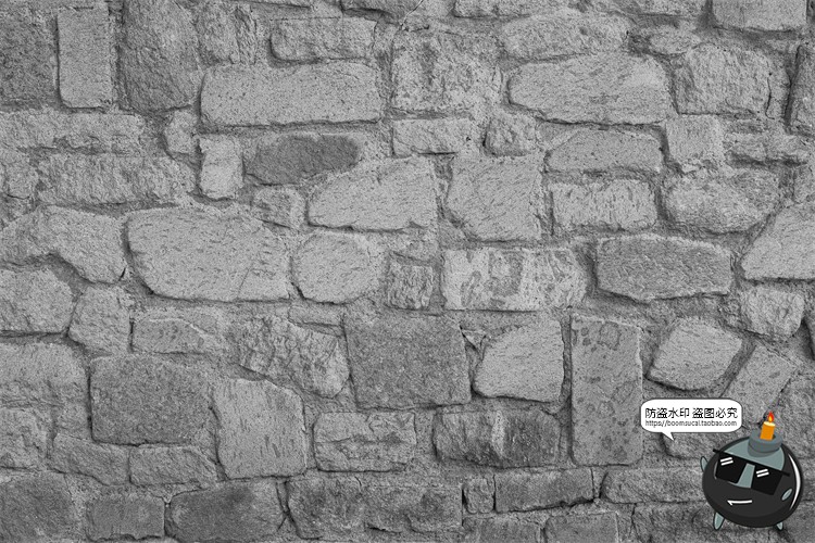 图片[30]-复古灰色石墙石砖岩石砖墙纹理背景磨损老旧破损纹理JPG图片素材-设计猿