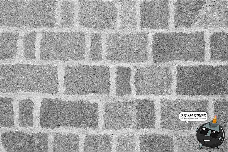 图片[34]-复古灰色石墙石砖岩石砖墙纹理背景磨损老旧破损纹理JPG图片素材-设计猿