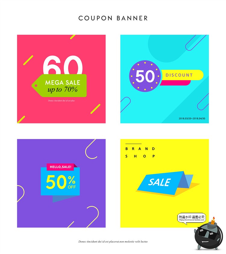 图片[19]-商品标签吊牌电商挂牌海报装饰元素图案排版AI矢量PSD模板PS素材-设计猿