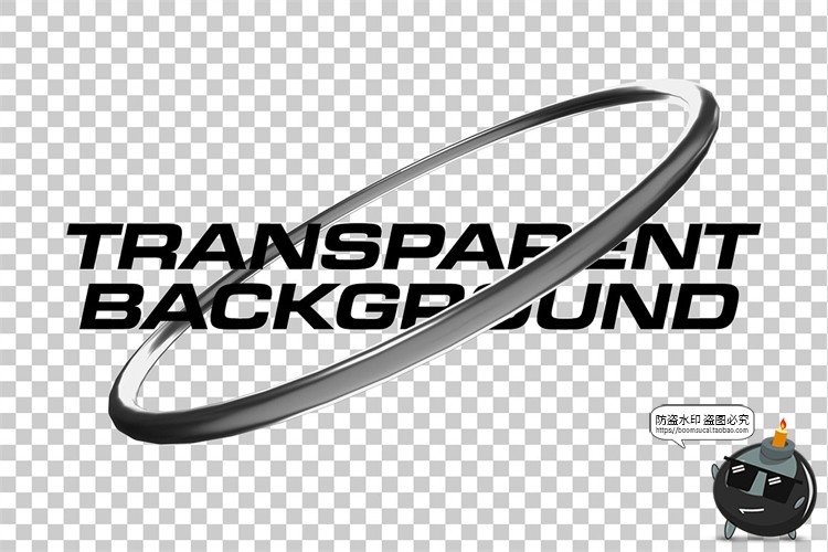 图片[6]-潮流未来科幻赛博朋克3D立体金属几何主视觉图形PNG免抠图片素材-设计猿