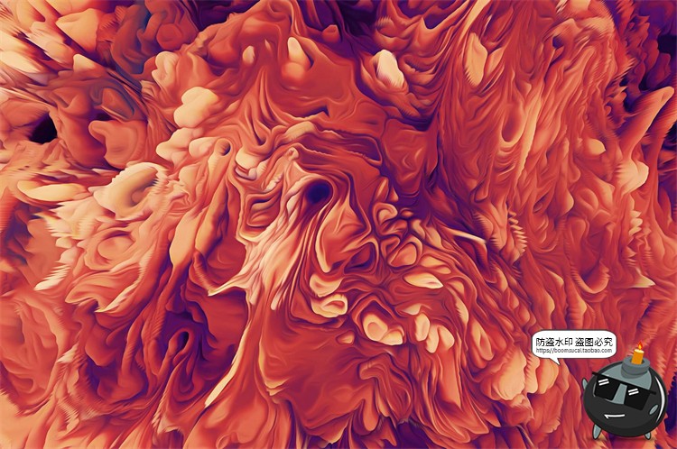 图片[2]-抽象艺术颜料爆炸科幻缤纷炫彩时尚撞色装饰背景底纹JPG图片素材-设计猿