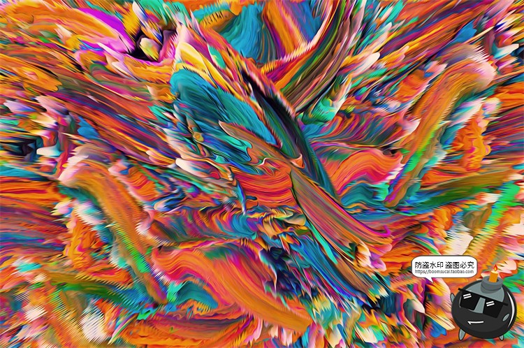 图片[7]-抽象艺术颜料爆炸科幻缤纷炫彩时尚撞色装饰背景底纹JPG图片素材-设计猿