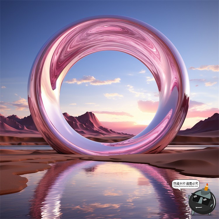 图片[2]-科幻赛博未来奇幻世界楼梯天空梦幻海洋沙漠空间JPG图片背景素材-设计猿