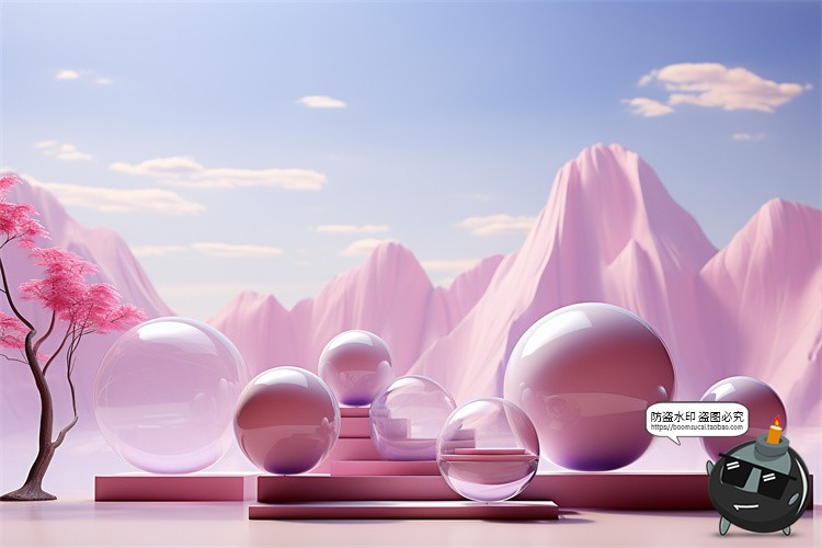 图片[24]-科幻赛博未来奇幻世界楼梯天空梦幻海洋沙漠空间JPG图片背景素材-设计猿