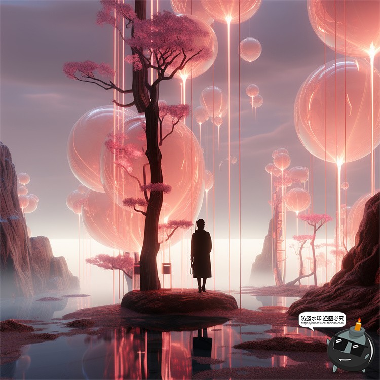 图片[39]-科幻赛博未来奇幻世界楼梯天空梦幻海洋沙漠空间JPG图片背景素材-设计猿