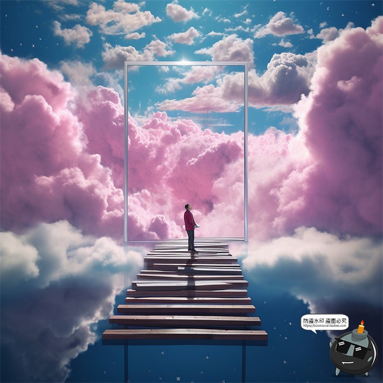 图片[44]-科幻赛博未来奇幻世界楼梯天空梦幻海洋沙漠空间JPG图片背景素材-设计猿