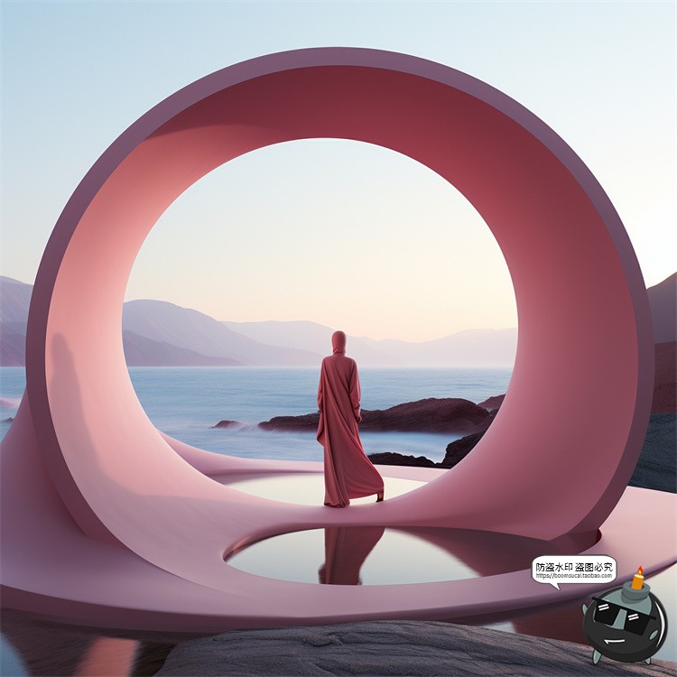 图片[49]-科幻赛博未来奇幻世界楼梯天空梦幻海洋沙漠空间JPG图片背景素材-设计猿