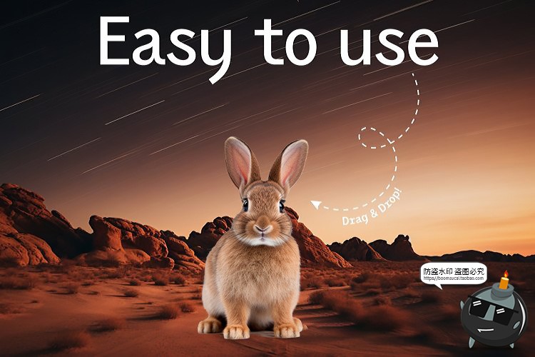 图片[4]-动物世界鸟类宠物野兽野生动物自然风光拼贴剪贴画PNG免抠图素材-设计猿