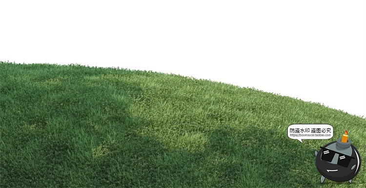 图片[3]-写实高清草坪草地草丛花境后期修图合成背景PSD模板PNG免抠素材-设计猿