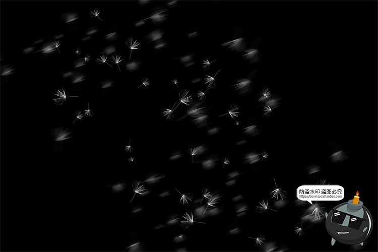 图片[21]-蒲公英飞絮飘动儿童梦幻外景摄影后期修图JPG黑底滤色叠加PS素材-设计猿