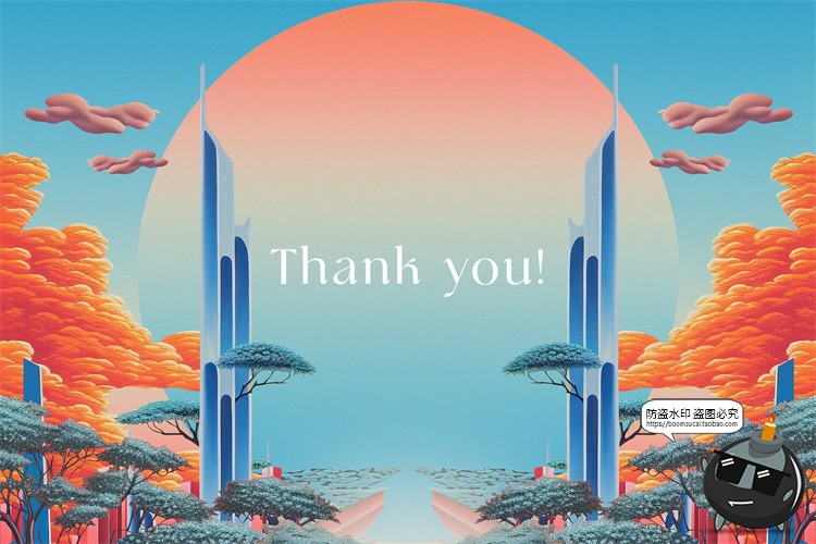 图片[16]-复古超现实主义抽象几何建筑场景剪贴插画背景JPG图片PNG免抠素材-设计猿