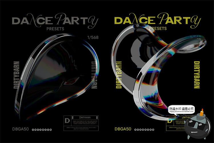 图片[6]-酸性透明水晶体玻璃科幻抽象艺术3D几何图形未来科技PNG免抠素材-设计猿