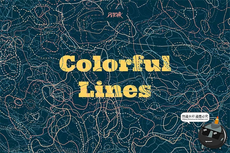 图片[6]-抽象艺术手绘等高线地理扭曲轮廓纹路背景图片PNG线条AI矢量素材-设计猿