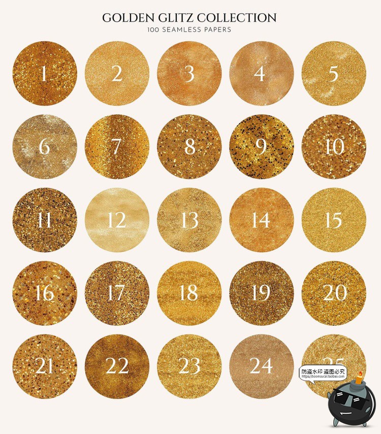 图片[2]-圣诞金粉金沙装饰闪粉亮片金色节日庆典派对背景底纹JPG图片素材-设计猿